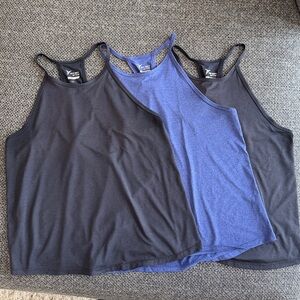 ✨Sale✨Old Navy Active Go Dry Racerback Tank Tops - set of 3